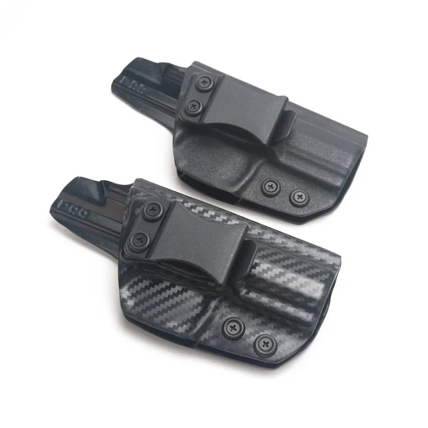 Carbon Fiber Kydex inside Waistband Holster for Walther P99 IWB Case Pant Belt Clip Concealed Carry Concealment Cross Draw