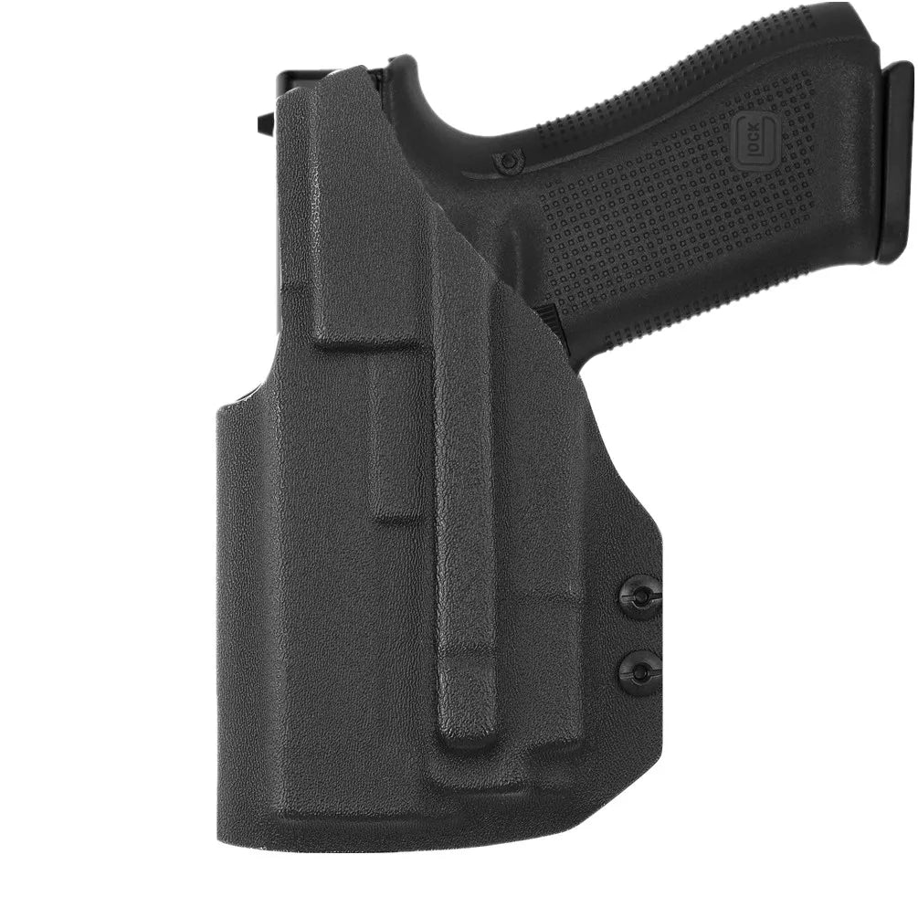 Kydex Internal Holster for Glock 17 19 19X 25 31 45 MOS with Olight Baldr S PL Mini 2 800 Lumens GM23 Flashlight Tactical Light