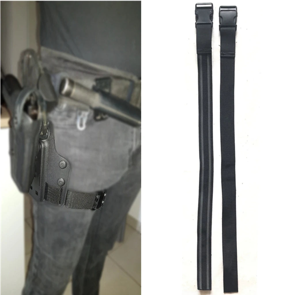 Tactical Thigh Strap Elastic Band Strap for Drop Leg Gun Holster Platform Leg Hanger Airsoft Hunting Accessories for Glock 1911
