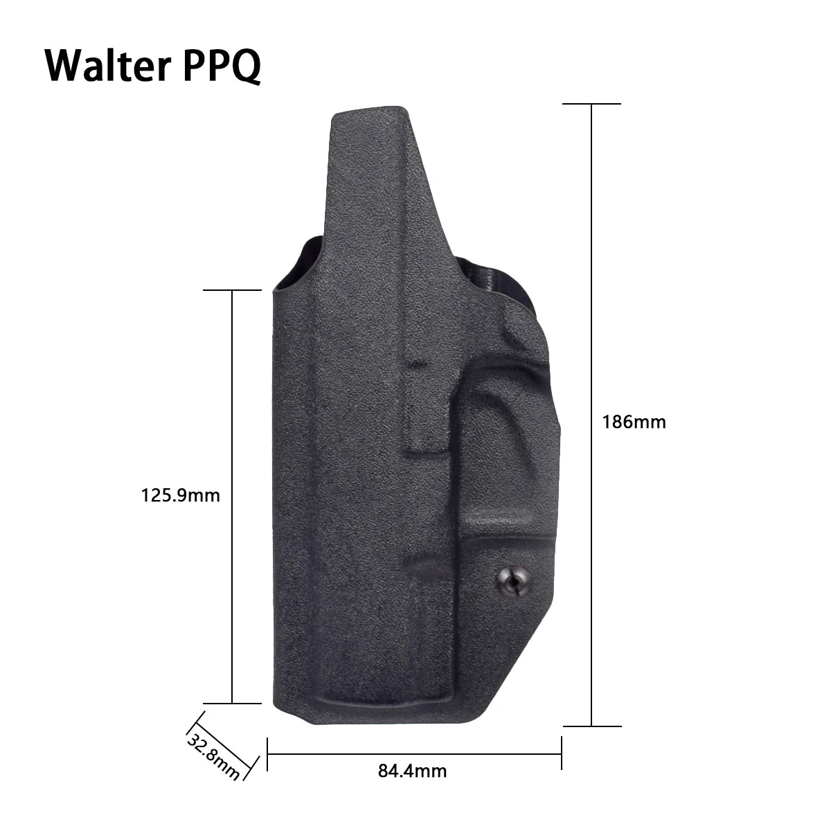 IWB Kydex Gun Holster for Berett 92Fs G26 CZ P07 941 G2C 1911 Walter PPQ TH9 MP40 inside Waistband Concealed Carry Holsters