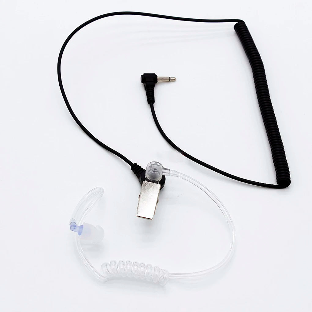 Receive Earpiece 3 5Mm 2-Way Radio Headset Security Guard Wearable Speaker