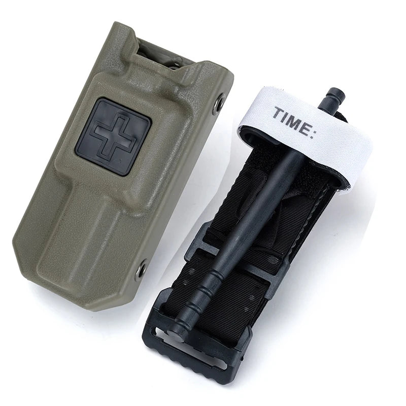 Tourniquet Cat Storage Box Bag MOLLE Medical Package Outdoor Emergency Tourniquetrats Survival for Hiking Camping
