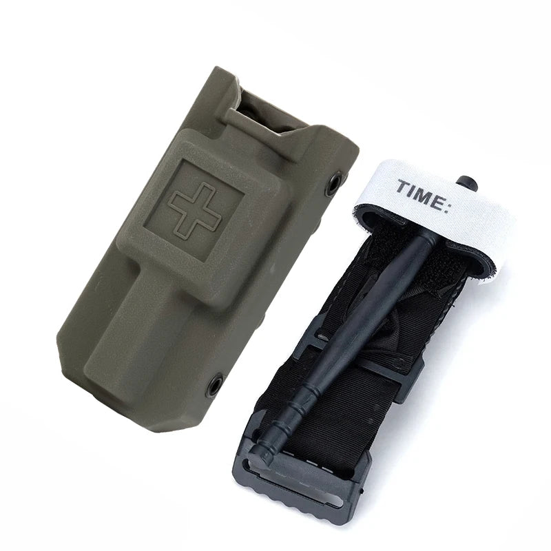 Tourniquet Cat Storage Box Bag MOLLE Medical Package Outdoor Emergency Tourniquetrats Survival for Hiking Camping